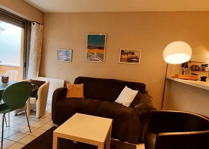 Appartement 42m With 2 Balconies Near And Center Arcachon